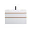 Meuble-lavabo mural avec lavabo en acrylique intégré-287879204-287879205