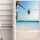DesignArt 'Long Coconut Palm into the Sea' 4 Piece Photographic Print ...