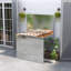 Latitude Run Devona 64L Gallon Water Resistant Metal Lockable in Silver
