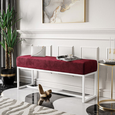 Leechburg Upholstered Bench - DISCONTINUED