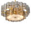 Chandelier Silvano Smoke Glass