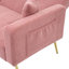 3 Seater Fabric Sofa Bed-375793650