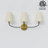 ETL Listed 3-Light Modern Dimmable Bathroom Vanity Light with Fabric Shades-123040174
