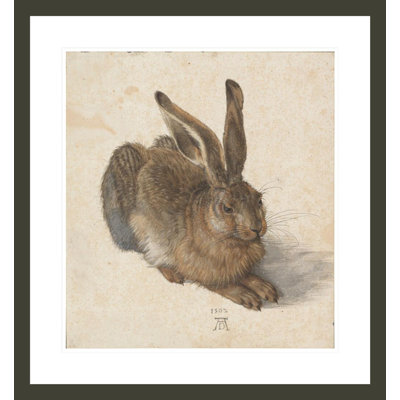 «Young Hare» par Albrecht Dürer, impression giclée sur cadre