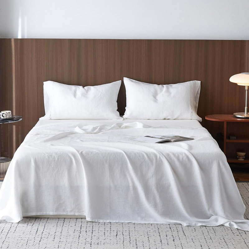 Ensemble de draps 100% lin naturel lin français