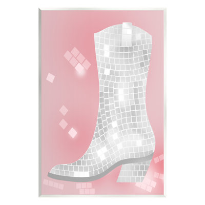 Impression de rose, motif de disco, par Lil 'Rue