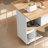 Solid Wood Top Kitchen Island-491033676