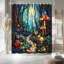 Rideau de douche Fantasy Forest