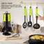 7 Pieces Nylon Kitchen Cooking Utensil Set with Rotating Holder