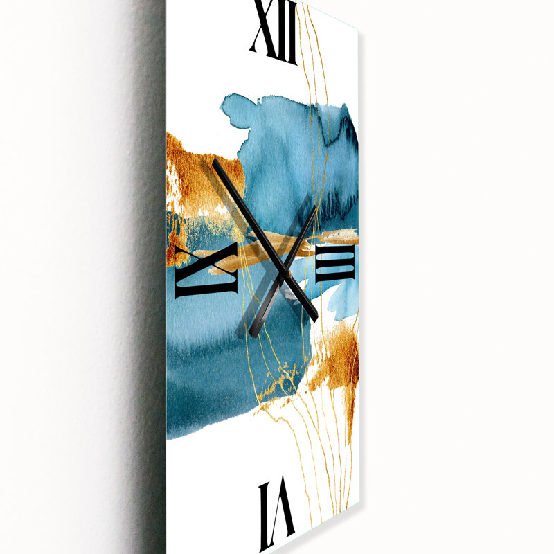 Horloge murale plante sous-marine avec branche Laminaria, Grand