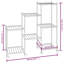Allianna Metal Plant Stand