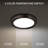 Argo Dimmable LED Flush Mount-29993896-57046123-57046124