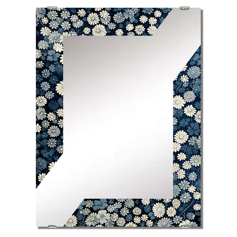 Falana - Miroir mural minimaliste côtier MIR132904, 32 po x 24 po