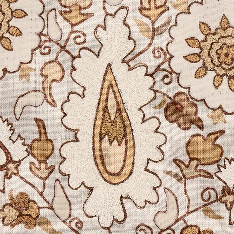 Anatolia Embroidery Fabric, Natural