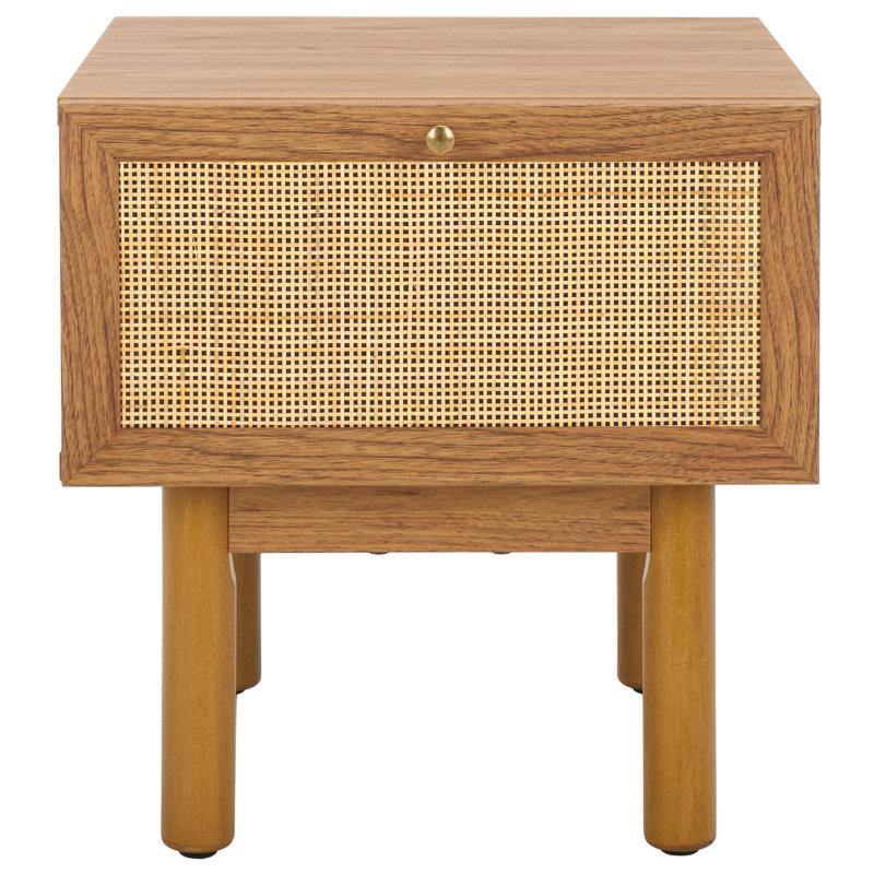 Angeliana 15.35'' W Nightstand, Oak