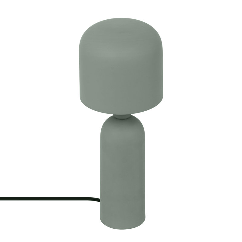 Catharine Shroom Metal Table Lamp, Green