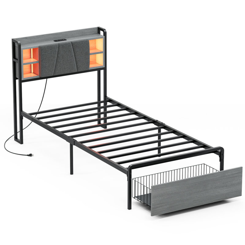 Lit Ortenzia, Lit simple, Gris