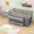 Eli Kids 4 Drawers Wooden Loft Bed with Desk and Shelves-1164771459-1164771458