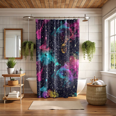 Rideau de douche Cosmic Shine - Premium