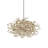 Maidenhair Semi Flush Mount