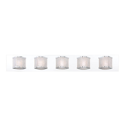 Belgroue 5 - Light Dimmable LED Bath Bar