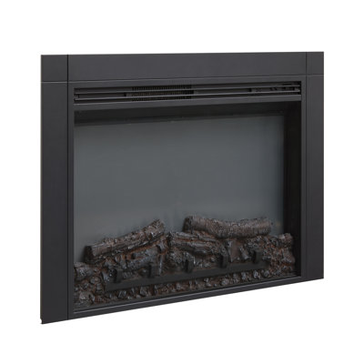 Perlo Symple Stuff 36 " W Electric Fireplace Insert with BTU 4600