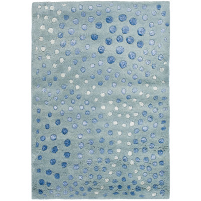 Candelo Hand Tufted Wool And Viscose Abstract Rug