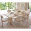 Ensemble de salle à manger moderne 7 pièces de 67 pouces avec 6 chaises de salle à manger rembourrées, plateau de table en placage de bois véritable, pieds de chaise en bois massif, dossiers incurvés, ceintures cannelées et nœud décoratif noir-857889671-857889673