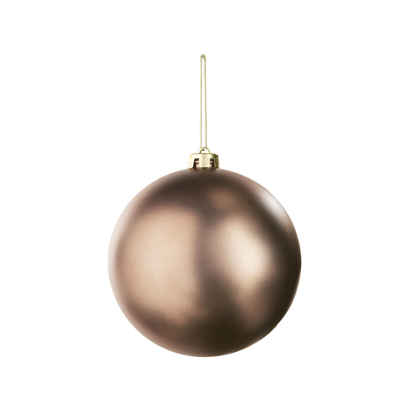 16cm Polystyrene Bauble, 21.8 cm H x 20 cm W x 20 cm D, Ice Blue