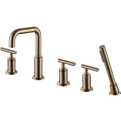 Deck Tub Filler with Diverter