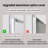 Full Length Floor Mirror LED Whole Body Mirror, Wall Mounted  Mirror With Lights, Bedroom Full Size Body Mirror With Dimming & 3 Color Modes