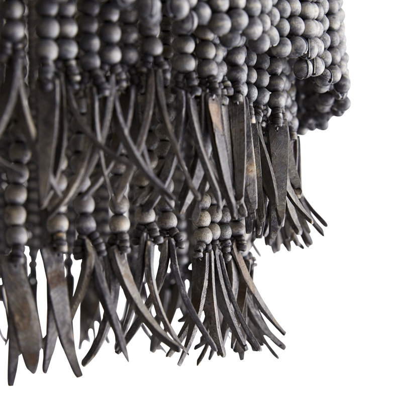 Baja 3 - Light Chandelier, Dark Gray Wash