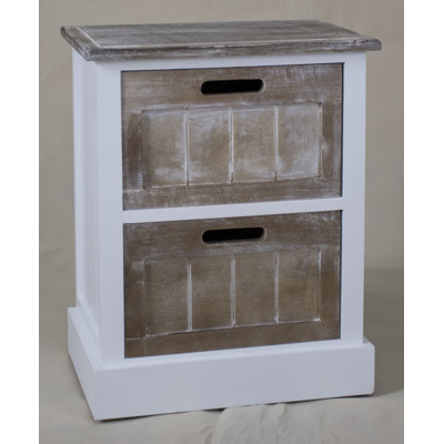 Banbury 38cm W Solid Wood Bedside Table