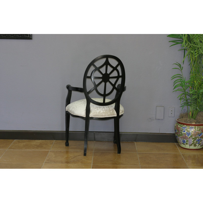 Fauteuil rembourré blanc cassé Mcspadden