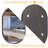 Chachi Metal Oval Mirror-42588504