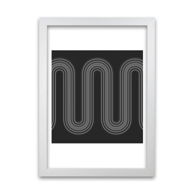 Black And White Line Art - Print
