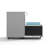 Markiese 14.69'' W Metal 2-Drawer Vertical Mobile  File Cabinet With Lock Fully Assembled-1040605158
