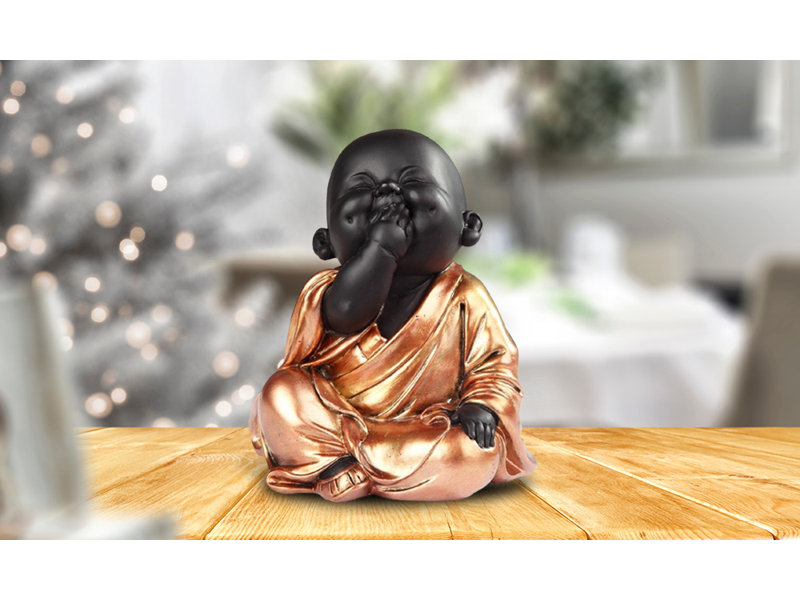 Figurine 6 "H Speak No Evil Little Buddhist