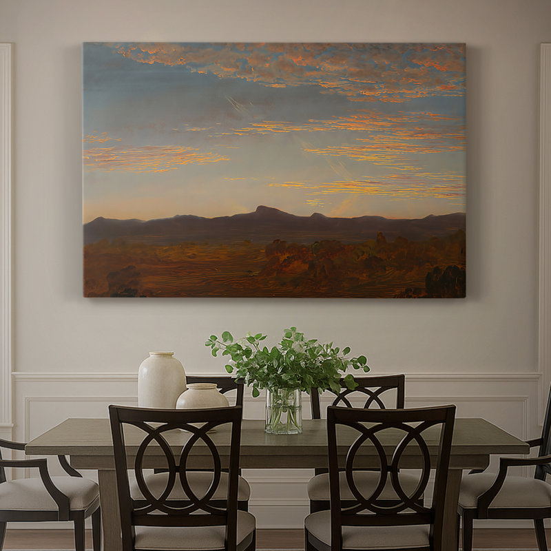 The Afterglow-Thomas Cole-Gallery, toile tendue-c. 1845 - 1846, 40 x 60