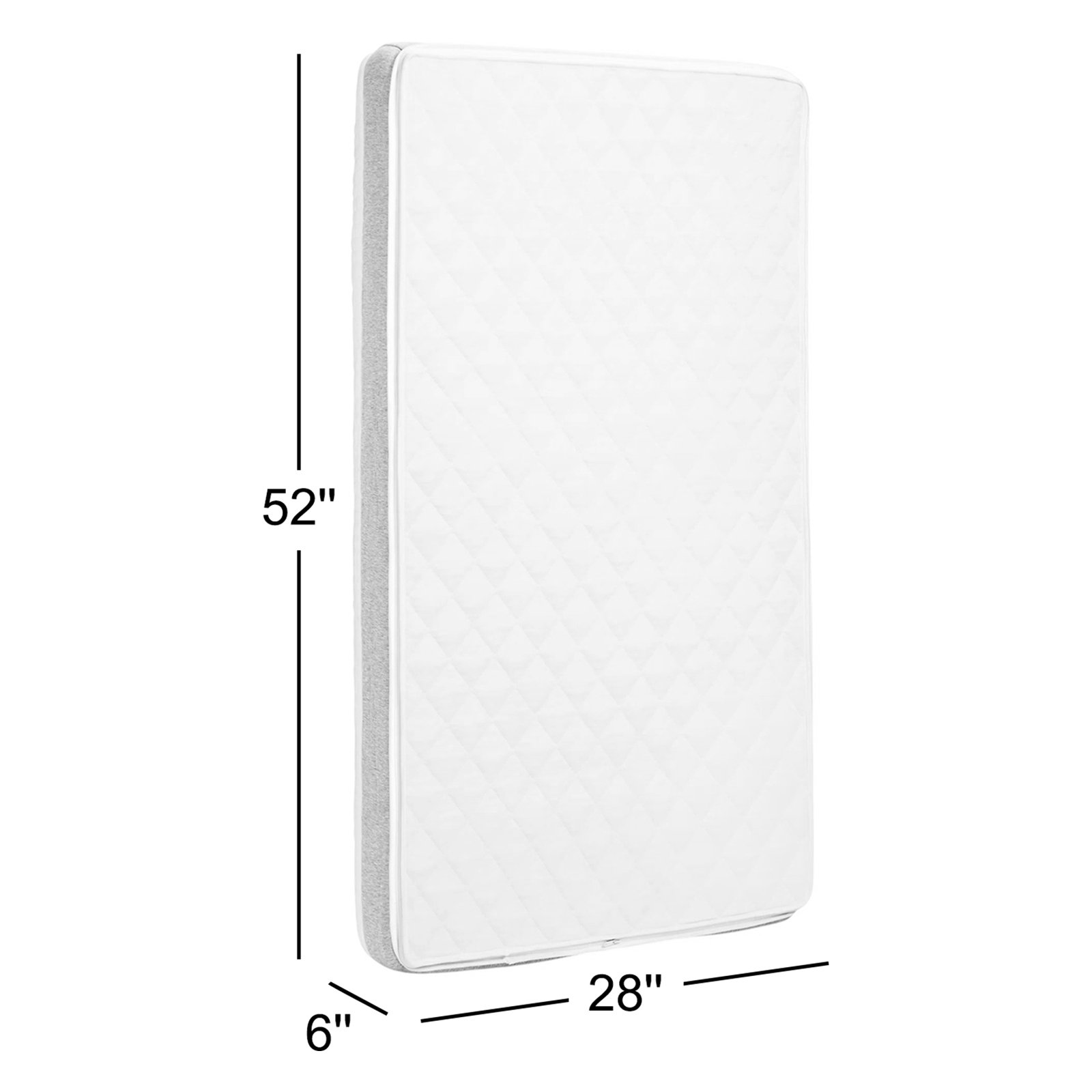 Graco Ultra Dual-Sided Crib and Toddler Mattress, Mattress and Protector (1pk)