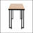 Metal Base Writing Desk