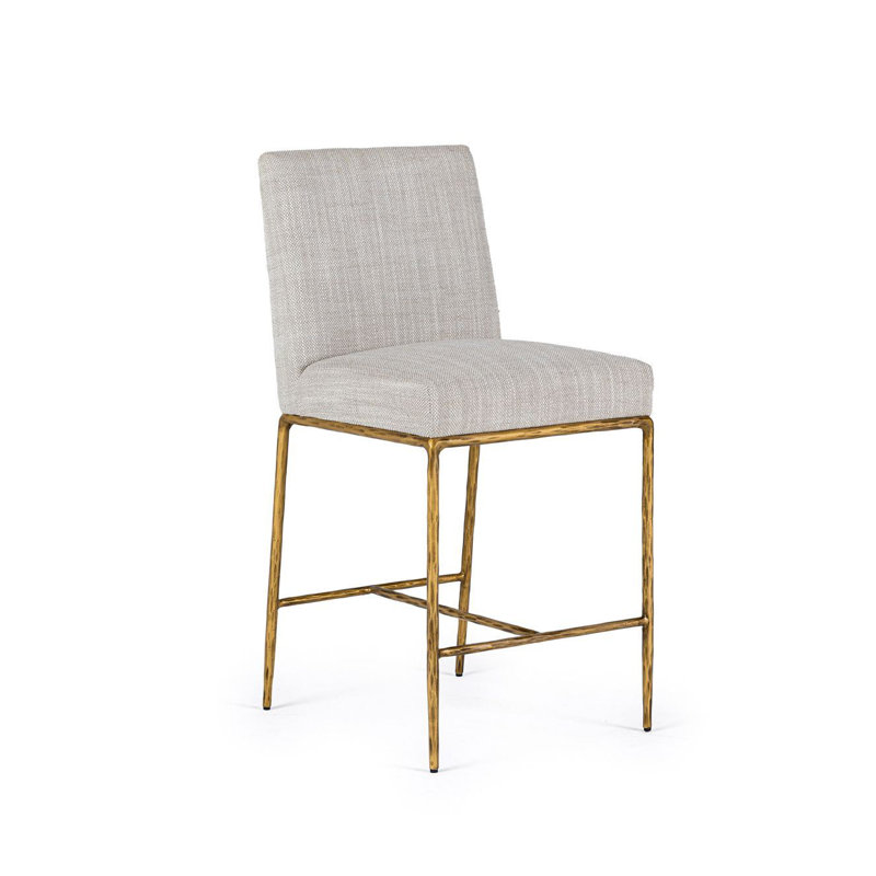 Tabouret de comptoir 26,5 po Northbrook, Blanc cassé