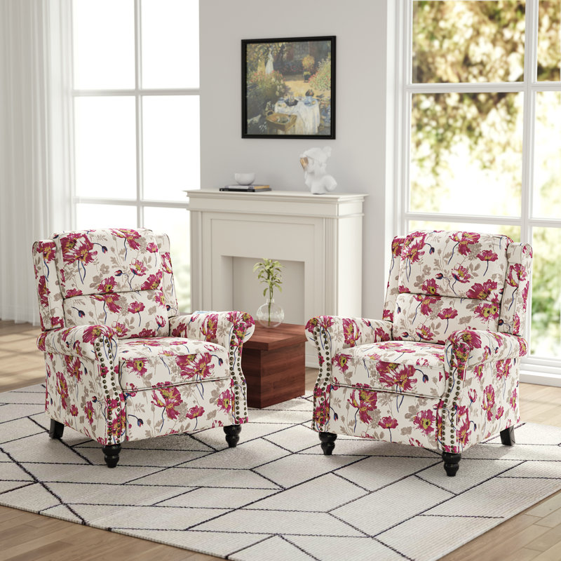 Ameiah Recliner, Pattern White