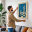 Queen and Pawn Retro - Wrapped Canvas-1177458817-1177458840