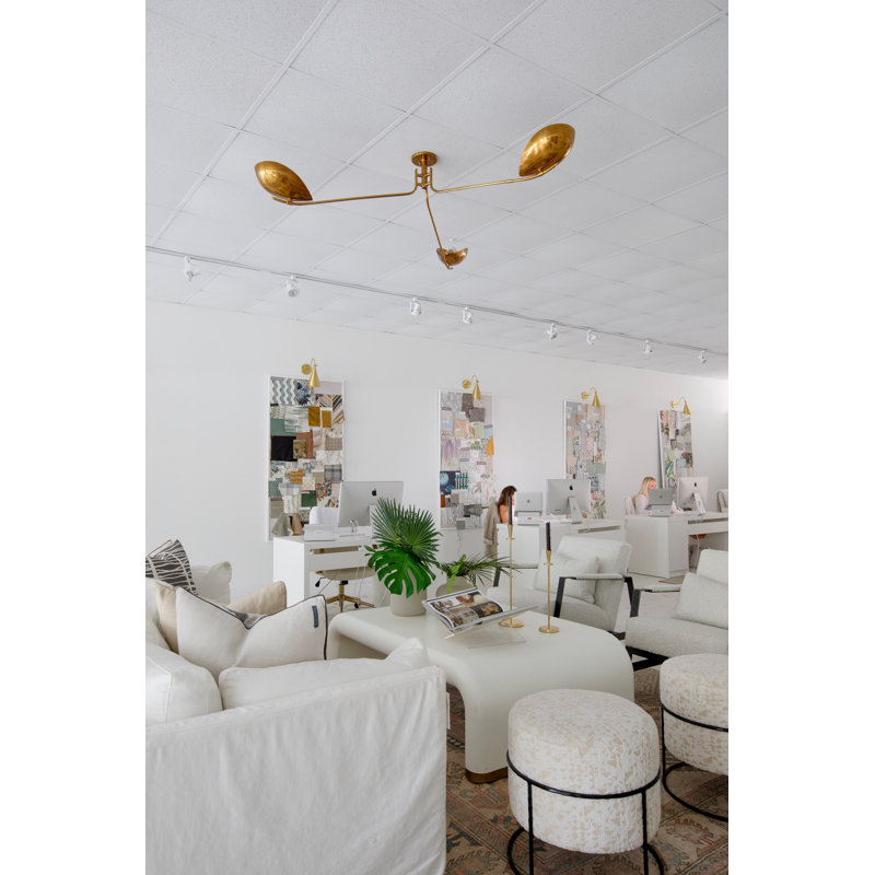 AVONDALE 3 LIGHT SEMI FLUSH