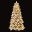  Arbre de Noël artificiel articulé 7 pi avec 7 branches de sapin de Noël-1529007791