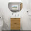 24"x19.7" White Rectangular Single Vanity Top with 1 Faucet Hole and Overflow(Sink Only)-696138004