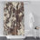 Obermuller Abstract Shower Curtain