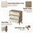 25 " W Standard Drawer Nightstand-2140898126
