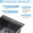 25X22 Black Drop In Kitchen Sink, 25 Inch Topmount Stainless Steel Workstation Sink